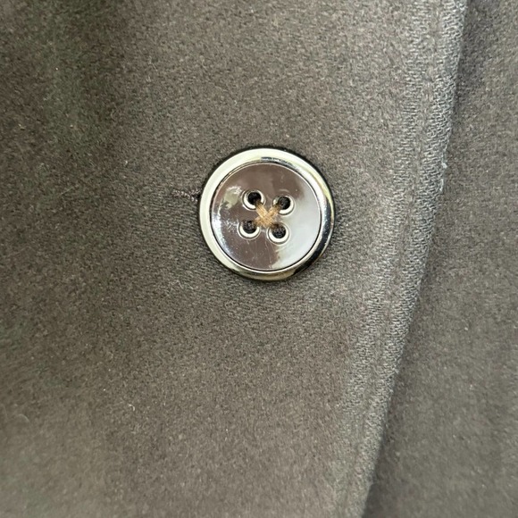 Mackage‎ wool/cashmere coat leather trim - Picture 5 of 16